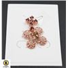 #58-NATURAL CHAMPAGNE TOPAZ 6X6 MM PENDANT