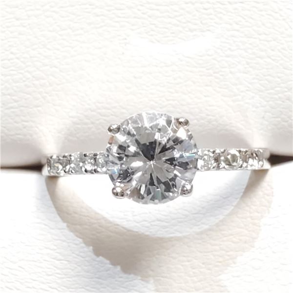 S34-93 SILVER CZ RING