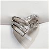 Image 1 : S34-97 SILVER CZ RING