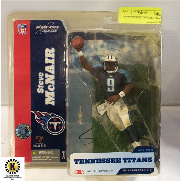 STEVE MCNAIR TENNESSEE TITANS