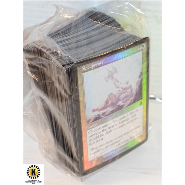 100 MAGIC THE GATHERING FOIL CARDS