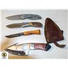 Image 1 : 4 KNIVES CRKT/ GERBER/ OPINEL/ BONE COLLECTOR