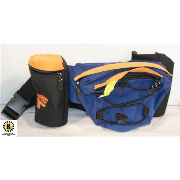 HI-TEC RUNNERS FANNY PACKS W/WATER BOTTLE HOLDERS