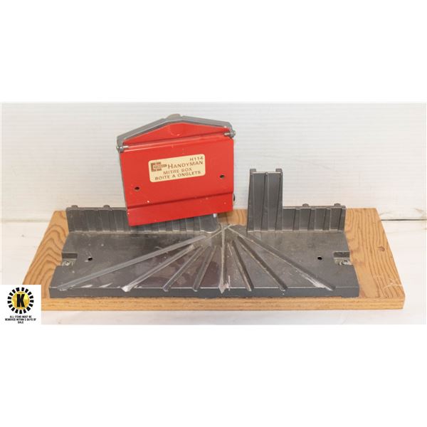 STANLEY HANDYMAN METAL MITRE BOX