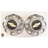 Image 1 : 2 CHEV HUB CAPS 8 BOLT PATTERN