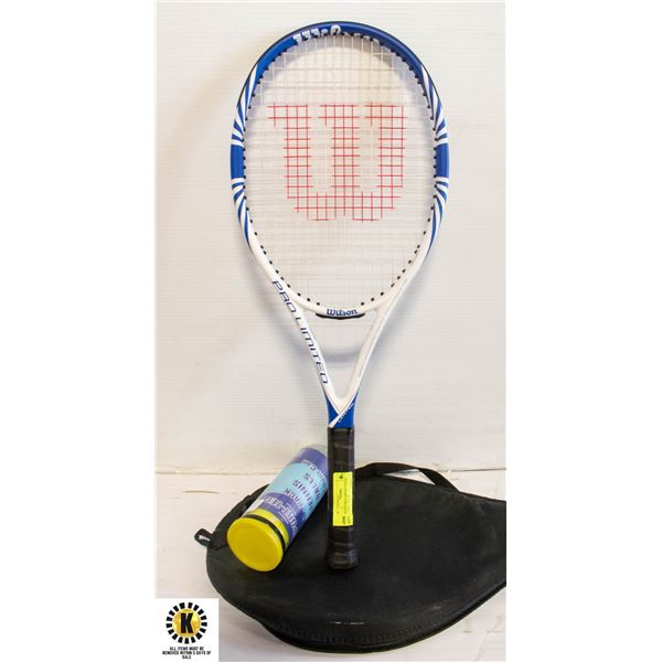 WILSON PRO-LIMITED TENNIS RACKET - 9.4 OZ.