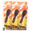 Image 1 : LOT OF 3 MASSAGE HAIR BRUSHES