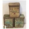 Image 1 : 3 COLLECTICBLE OLD CHUM TOBACCO