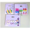 Image 1 : LOT OF 16 NEW PAIRS OF KID'S EARRINGS ON ORIGI