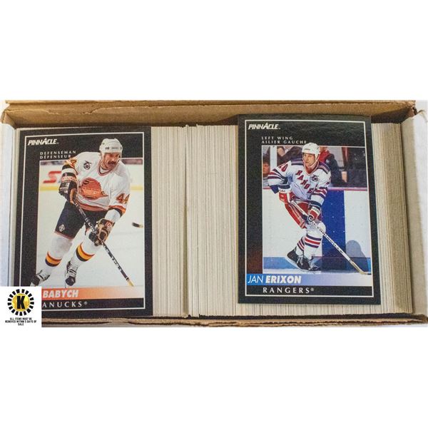 1992-93 PINNACLE HOCKEY COMPLETE SET 1-420