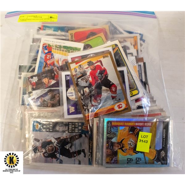 LARGE BAG OF ESTATE SPORTS CARDS