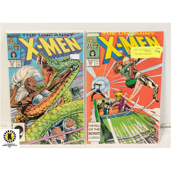 UNCANNY X-MEN #223 & 224