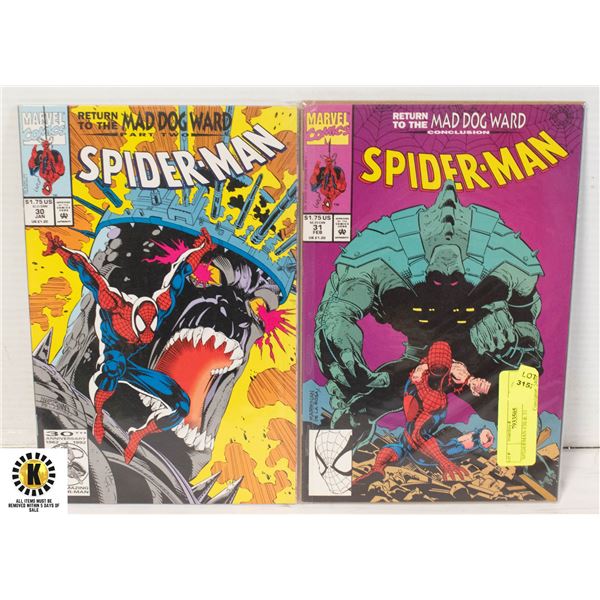 SPIDERMAN #30 & 31
