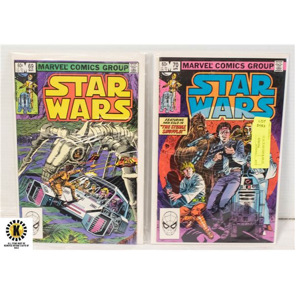 STAR WARS #69 & 70. COMICS