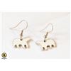 Image 1 : NATIVE POLAR BEAR EARRINGS (SIGNED/