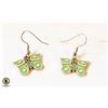 Image 1 : NATIVE BUTTERFLY EARRINGS ÿ(SIGNED/