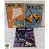 Image 1 : 3 VINTAGE JACK & JILL MAGAZINES INCLUDING
