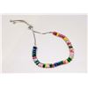 Image 1 : SILVER TONE ADJUSTABLE BRACELET SET WITH