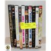 10 PK OF ASSORTED DVDS