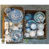 Image 1 : MULTIPLE PC BLUE CHINA (W/ BLUE ONION) - 2 BOXES