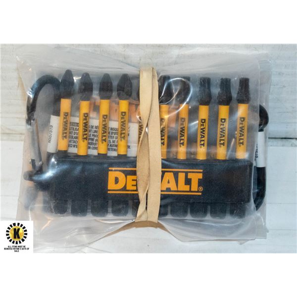 NEW PACK OF 3 DEWALT SCREWDRIVER BITS