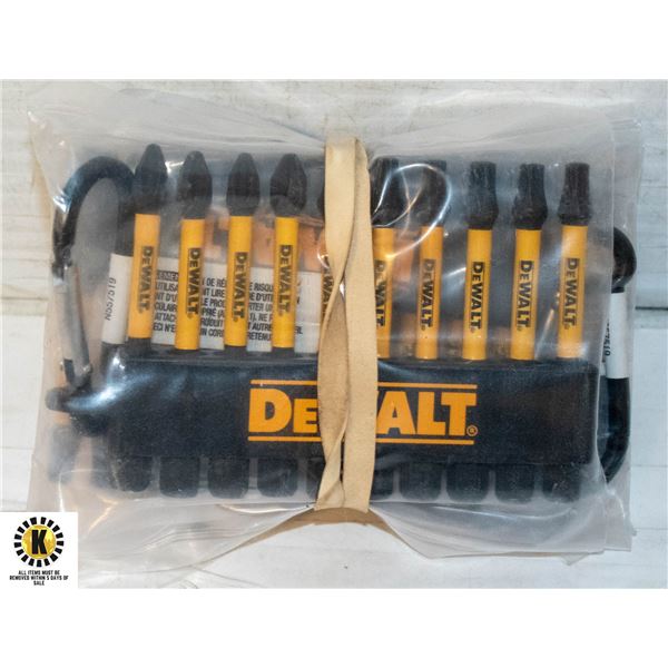 NEW PACK OF 3 DEWALT SCREWDRIVER BITS