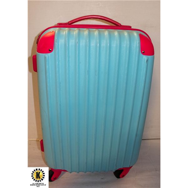 HARDSHELL ROLLING EXTENDING HANDLE SUITCASE