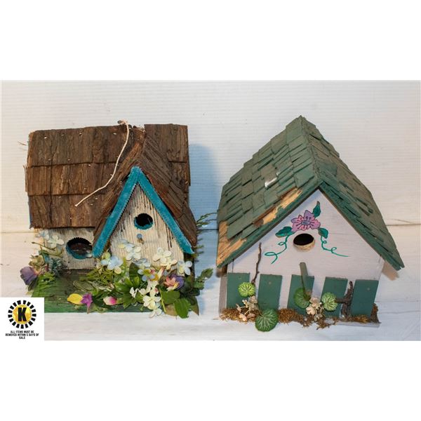 ESTATE BIRDHOUSES