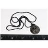 Image 1 : NEW YING & YANG DRAGONS CHARM NECKLACE