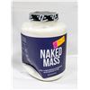 Image 1 : 8LBS CONTAINER OF NAKED MASS PROTEIN