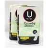Image 1 : 2 NEW 48 PACKS OF U BY KOTEX MAXI PADS