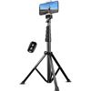 Image 1 : NEW UBEESIZE 62" SELFIE STICK TRIPOD