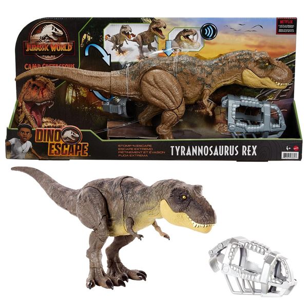 NEW CAMP CRETACEOUS DINO ESCAPE TYRANNOSAURUS REX