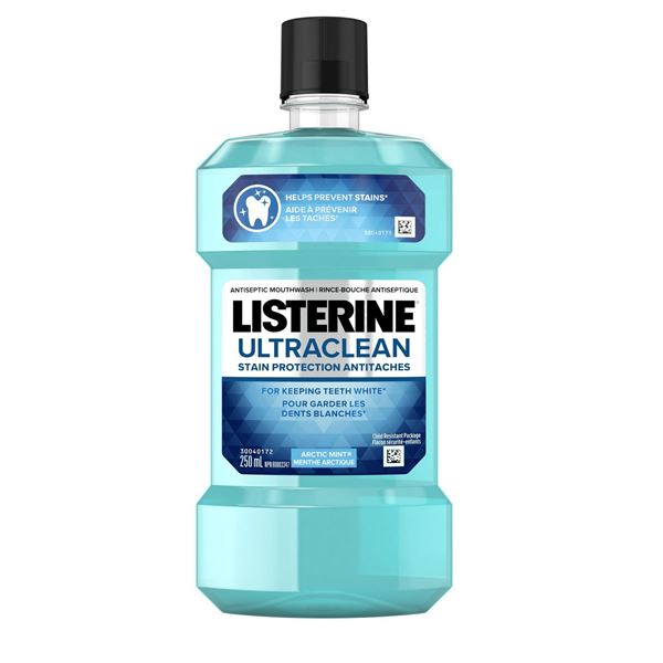 NEW 6 PACK OF LISTERINE ULTRA CLEAN MOUTHWASH