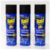 Image 1 : LOT OF 3 RAID FLYING INSECT BUG SPRAY