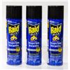 Image 1 : LOT OF 3 RAID FLYING INSECT BUG SPRAY