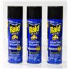 Image 1 : 3 NEW 500G BOTTLES OF RAID MAX FLYING INSECT