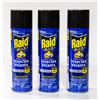 Image 1 : 3 NEW 500G BOTTLES OF RAID MAX FLYING INSECT