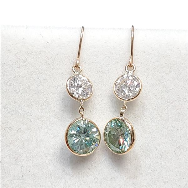 S202-15 14K MOISSANITE EARRINGS