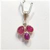 Image 1 : S202-3 14K RUBY/DIAMOND PENDANT