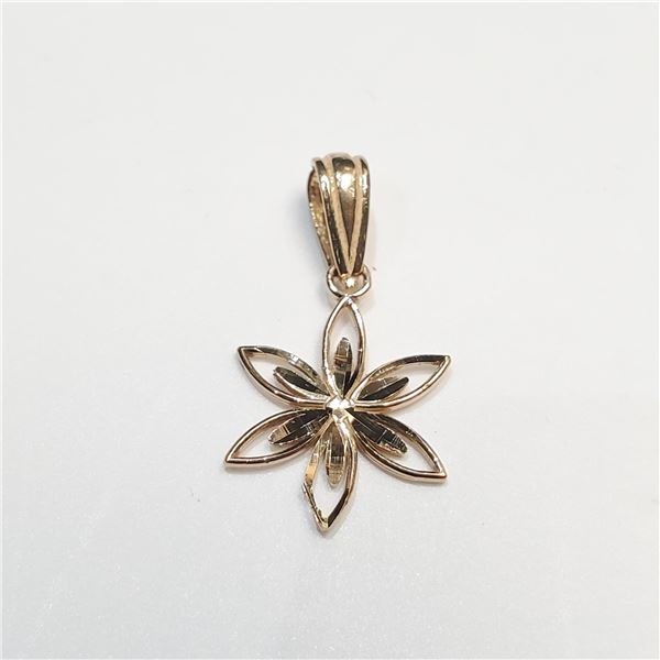 S202-30 14K YELLOW GOLD PENDANT