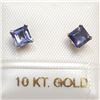 Image 1 : S202-48 10K IOLITE EARRINGS