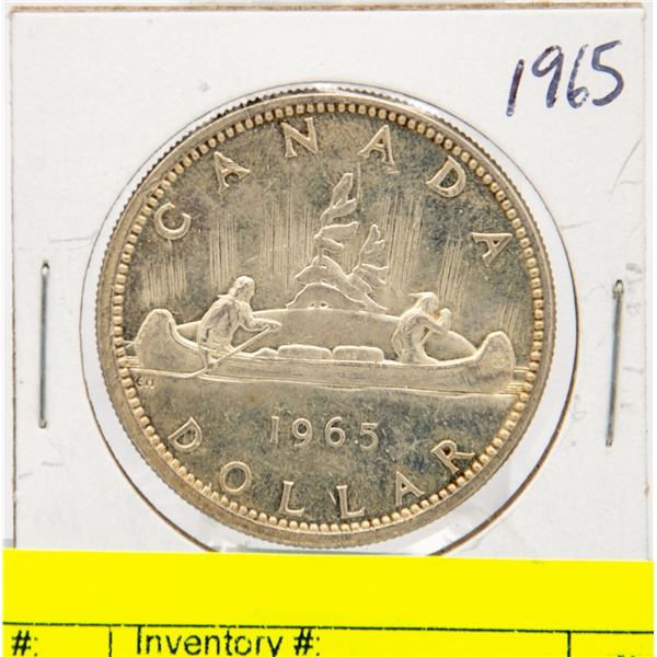 1965 CANADIAN SILVER DOLLAR