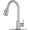 Image 1 : NEW SHUNLI PULL DOWN KITCHEN SINK FAUCET - NICKEL