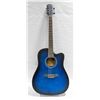 Image 1 : NEW ROSEFINCH 41" BLUE ACOUSTIC GUITAR - 6 STEEL