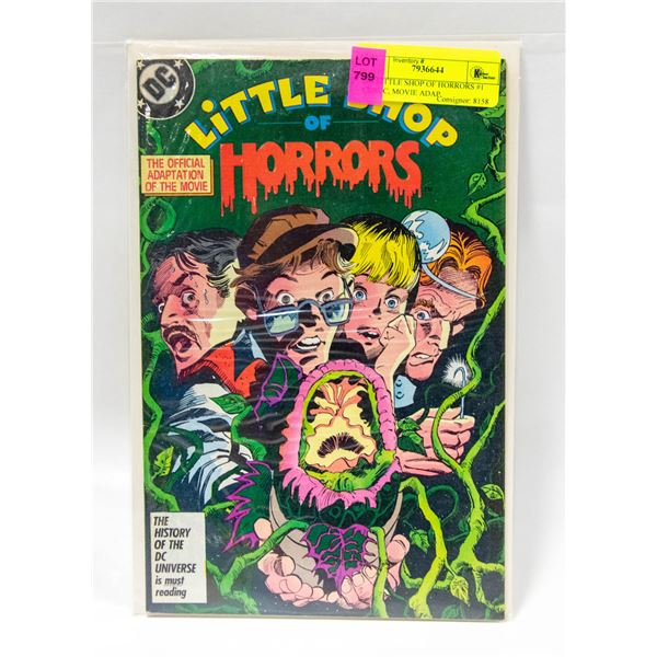 DC LITTLE SHOP OF HORRORS #1 COMIC, MOVIE ADAP.