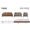Image 1 : NEW! NEW HAVEN LEATHER CHAIR AND SOFA SET