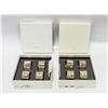 Image 1 : EIGHT SILVER WANG VERA WANG NAPKIN HOLDERS