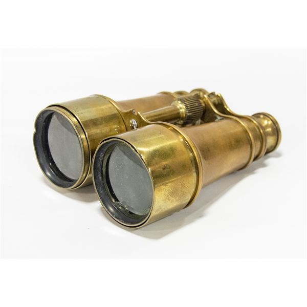 ANTIQUE GERMAN BRASS BINOCULARS