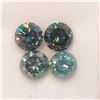 Image 1 : S202-29 MOISSANITE (4CT) BLUE/GREEN HUES